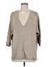 Zara Gray 3/4 Sleeve Top Size M - photo 1