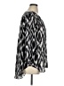 a.n.a. A New Approach 100% Polyester Black 3/4 Sleeve Blouse Size 1X - photo 4