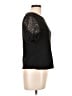 Nicole Miller Black Short Sleeve Top Size L - photo 4