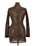 Lulus Animal Print Brown Cocktail Dress Size XL - photo 2