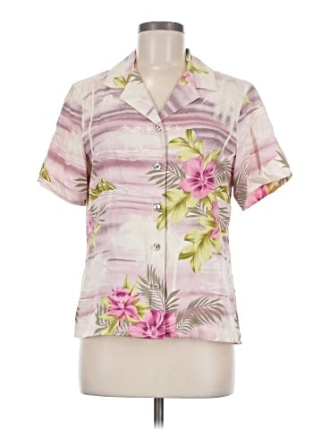 Tommy Bahama Short Sleeve Silk Top (view 1)