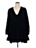 Free People 100% Polyester Black Casual Dress Size XL - photo 1