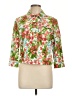 Liz Claiborne Floral Green Jacket Size L - photo 1