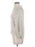 Max Studio Stripes Ivory Turtleneck Sweater Size S - photo 5