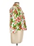 Liz Claiborne Floral Green Jacket Size L - photo 4