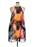 Express 100% Polyester Graphic Pink Cocktail Dress Size XL - photo 2