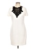 Alexia Admor Ivory Cocktail Dress Size L - photo 1
