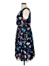 Talbots 100% Polyester Print Blue Cocktail Dress Size 14 (petite) - photo 5