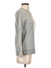 Ann Taylor LOFT Outlet Graphic Silver Pullover Sweater Size S - photo 4