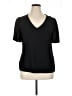 Ann Taylor Black Short Sleeve Top Size XL - photo 1