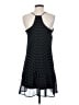 Old Navy 100% Polyester Polka Dots Black Casual Dress Size S - photo 2