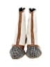 Unbranded Houndstooth Ivory Ankle Boots Size EU (IT) 43 / US 13 - photo 2