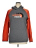 The North Face 100% Polyester Orange Pullover Hoodie Size XL - photo 1
