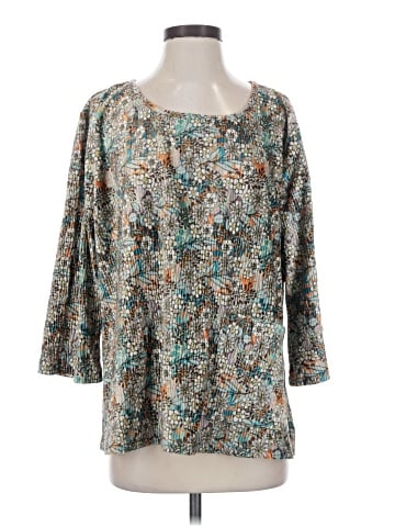 Shana 3/4 Sleeve Blouse (view 1)