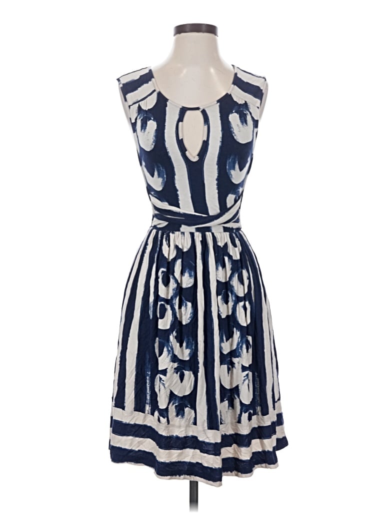 Pre-owned Maeve Casual Dress In Blue
