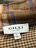 Gilli 100% Cotton Plaid Brown 3/4 Sleeve Button-Down Shirt Size L - photo 7