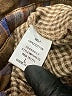 Gilli 100% Cotton Plaid Brown 3/4 Sleeve Button-Down Shirt Size L - photo 8