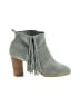 Crown Vintage Gray Ankle Boots Size 9 1/2 - photo 1