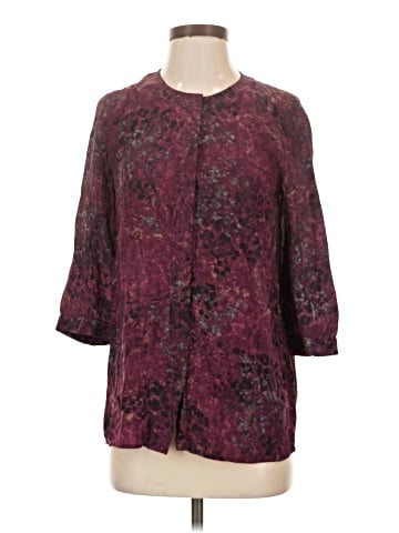 Banana Republic 3/4 Sleeve Silk Top (view 1)