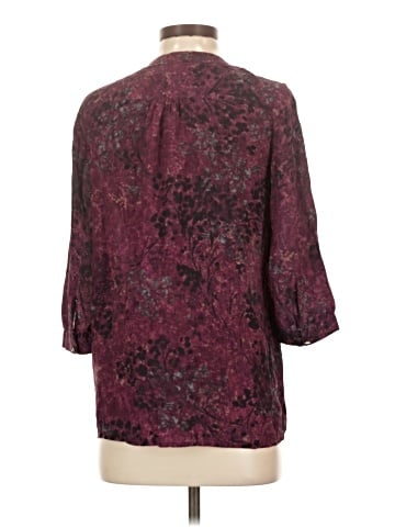Banana Republic 3/4 Sleeve Silk Top (view 2)