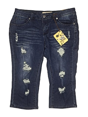 Hybrid & Company Denim Shorts (view 1)