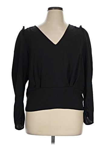 Express Long Sleeve Blouse (view 1)