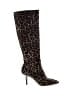MICHAEL Michael Kors Animal Print Brown Boots Size 7 1/2 - photo 1