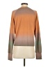 LNA Color Block Orange Pullover Sweater Size S - photo 2