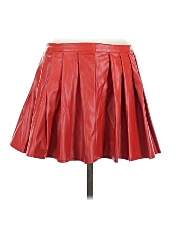 Unbranded Faux Leather Skirt (view 1)