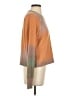 LNA Color Block Orange Pullover Sweater Size S - photo 4