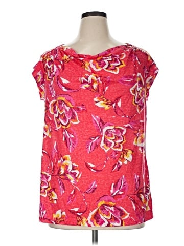 Rafaella Short Sleeve Blouse (view 1)
