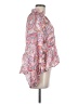 Venus 100% Polyester Paisley Pink 3/4 Sleeve Blouse Size 8 - photo 4