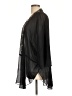 Haute Hippie 100% Polyester Black Kimono Size L - photo 5