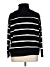 Cable & Gauge Stripes Black Pullover Sweater Size 1X - photo 2