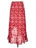 Max Studio 100% Polyester Floral Red Casual Skirt Size S - photo 2