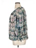 Sara Michelle 100% Polyester Teal 3/4 Sleeve Blouse Size XL - photo 5
