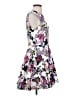 Bebe Floral Purple Cocktail Dress Size S - photo 4