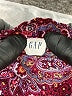Gap Paisley Burgundy Sleeveless Blouse Size XS - photo 7