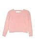 Justice Hearts Pink Pullover Sweater Size 12 - photo 2