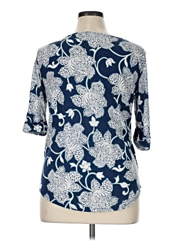 Ann Taylor Factory 3/4 Sleeve Top (view 2)