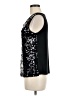 George Black Sleeveless Blouse Size M - photo 5