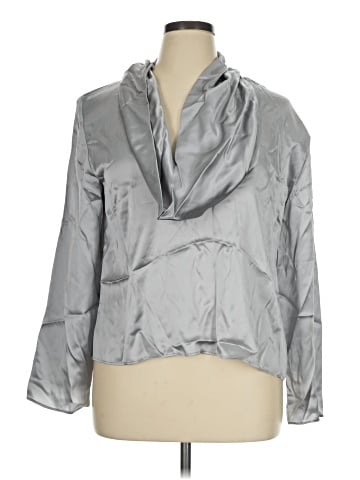 Ann Taylor 3/4 Sleeve Silk Top (view 1)