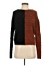 Bobeau Color Block Brown Pullover Sweater Size XS - photo 1