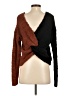 Bobeau Color Block Brown Pullover Sweater Size XS - photo 2