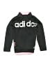 Adidas 100% Polyester Black Track Jacket Size 8 - 10 - photo 1
