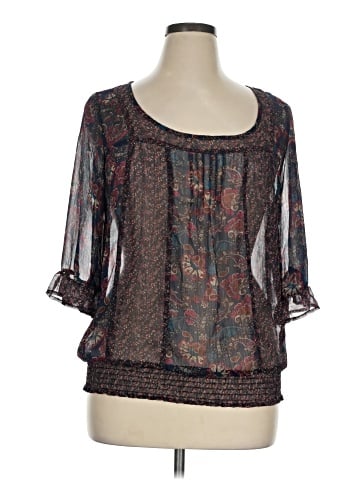 Pure Energy 3/4 Sleeve Blouse (view 1)