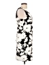 Cache Graphic Ivory Black Cocktail Dress Size 10 - photo 4