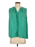 Collective Concepts 100% Polyester Green Sleeveless Blouse Size S - photo 1