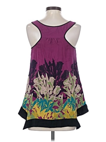 Odille Sleeveless Silk Top (view 2)