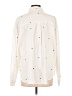 Gilli 100% Cotton Stars Ivory Long Sleeve Button-Down Shirt Size L - photo 2